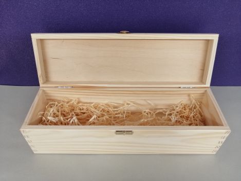 Luxus Kerzen BOX /Aufbewahrung aus Kiefer-Holz mit Schaumstoff (2613TK)