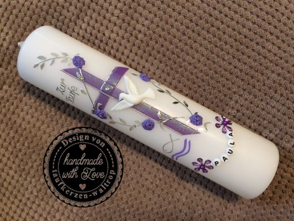 Taufkerze Kommunionkerze (1341TK)