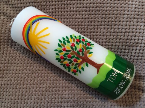 Taufkerze Kommunionskerze (1348TK)