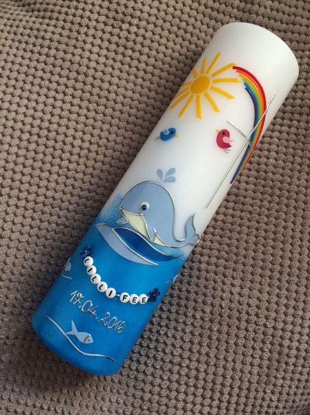 Taufkerze Wal (1355TK)