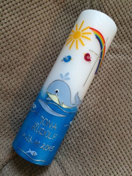 Taufkerze Wal (1358TK)