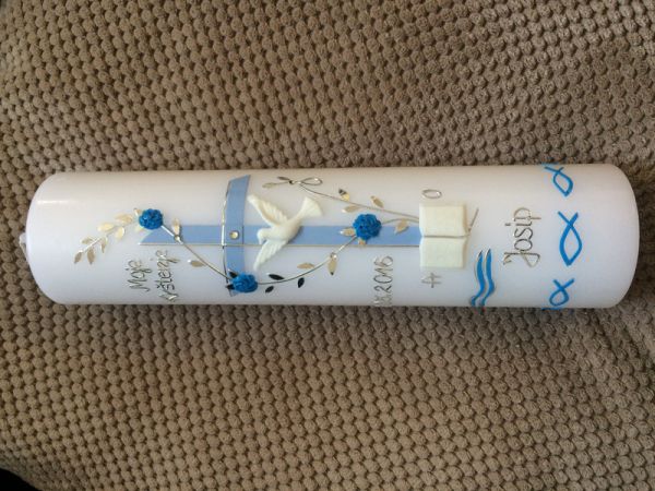 Taufkerze Kommunionkerze (1363TK)