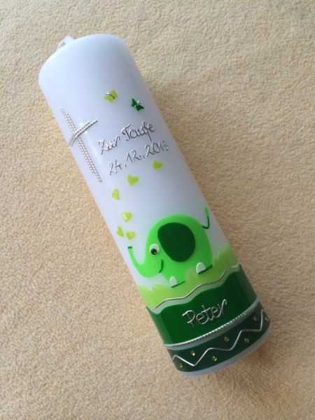 Taufkerze Elefant (375TK)