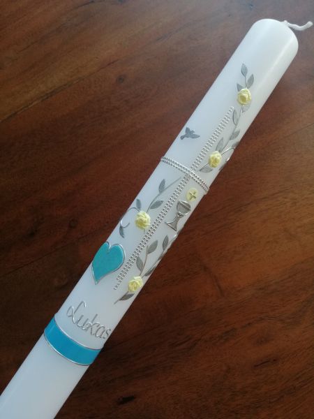 Taufkerze Kommunionkerze (971TK)