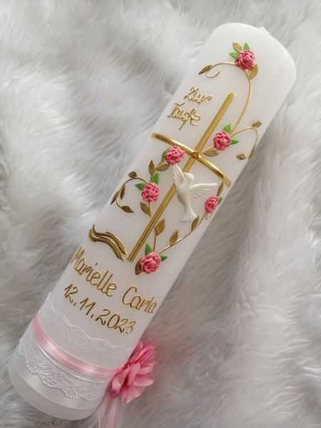 Taufkerze Kommunionkerze (2799a)